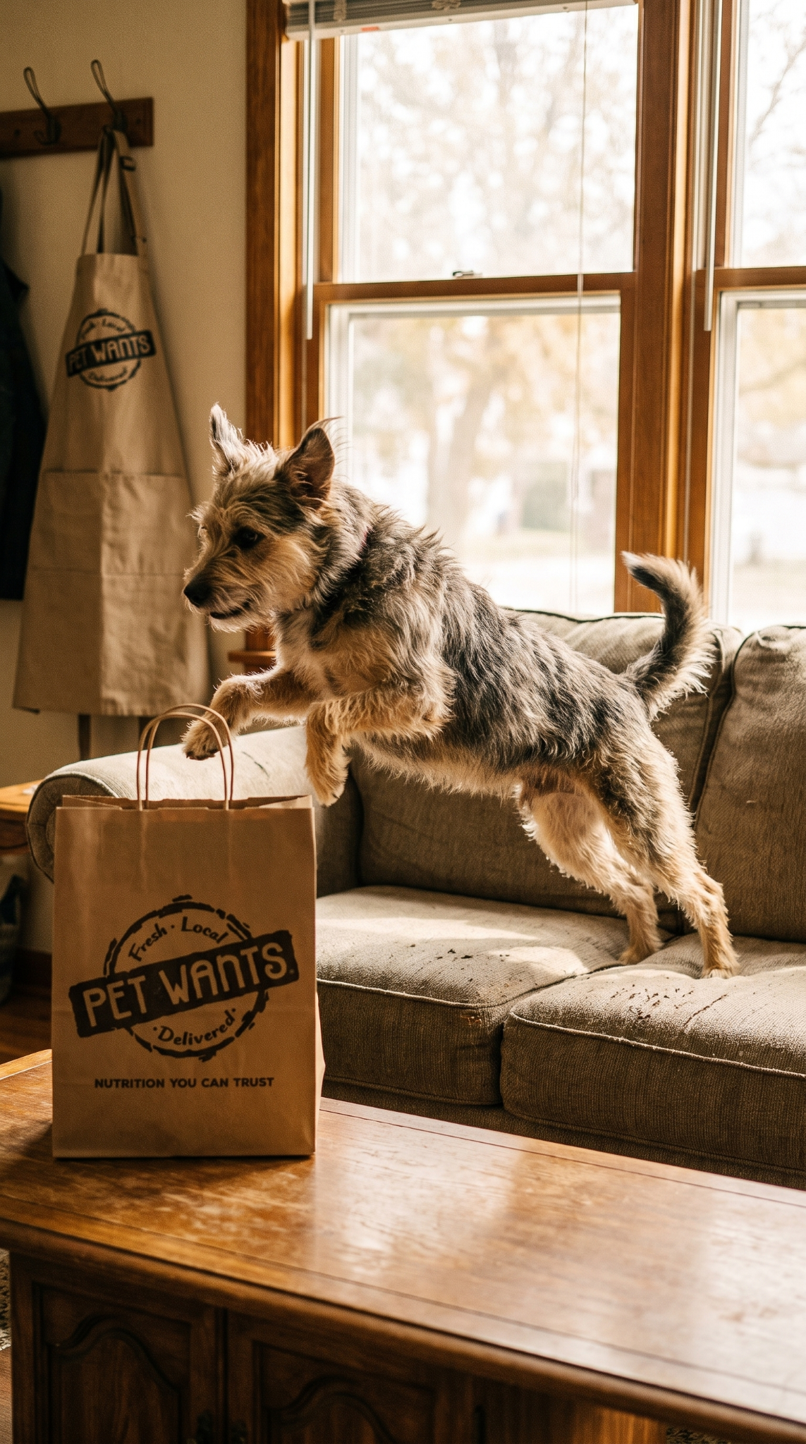 Pet Wants Facebook ad: Get to know Pet Wants dog & cat food