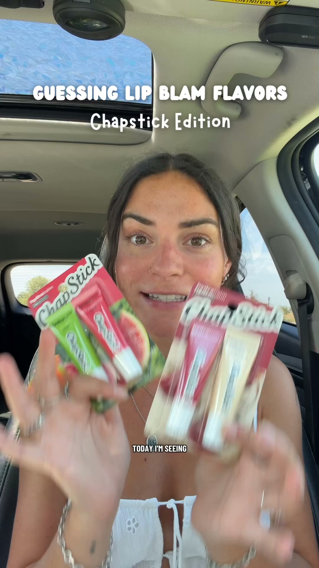 ChapStick Facebook ad: Skin-smoothing ingredients, 24h moisture.