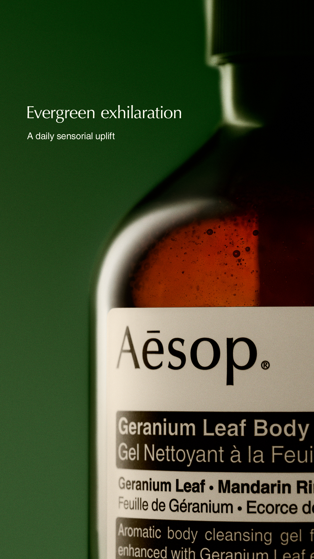 Aesop Facebook ad
