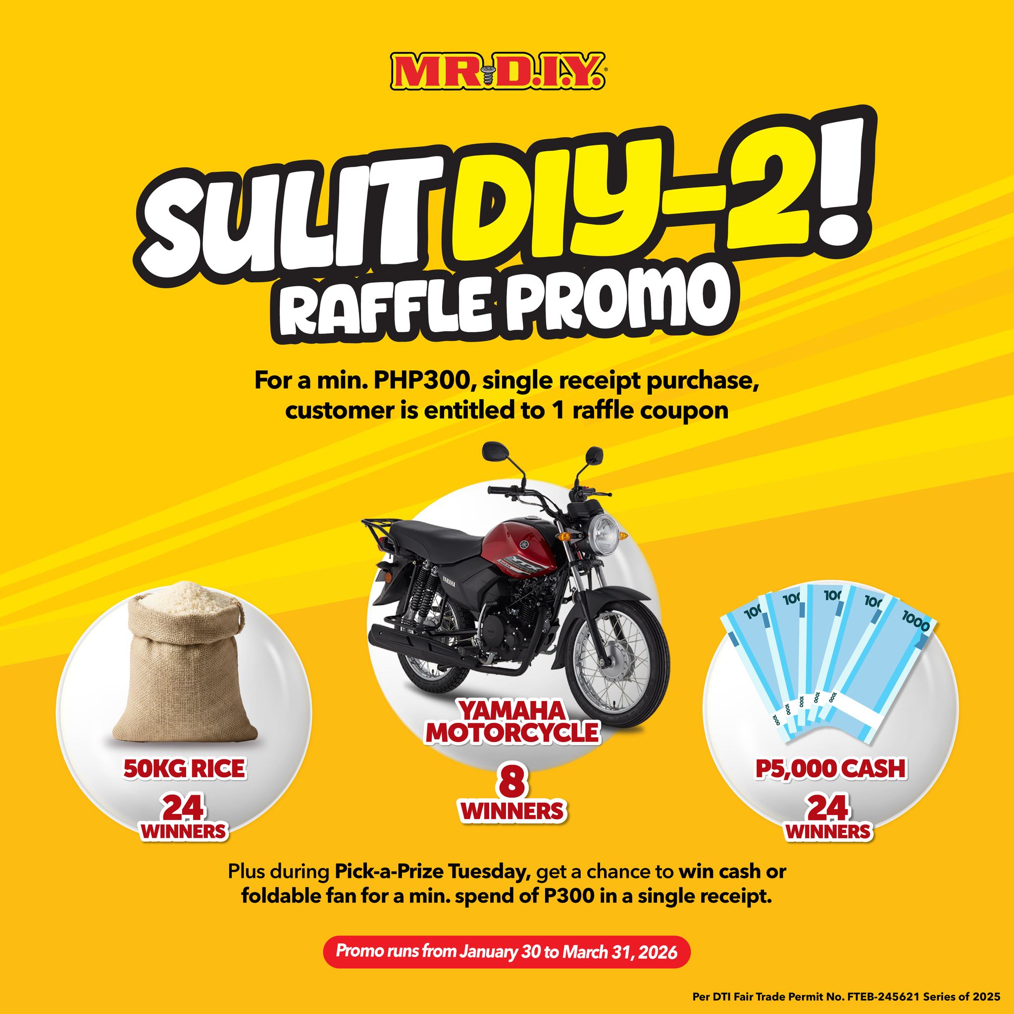MR DIY Facebook ad: Calling all North & Central Luzon and selected…