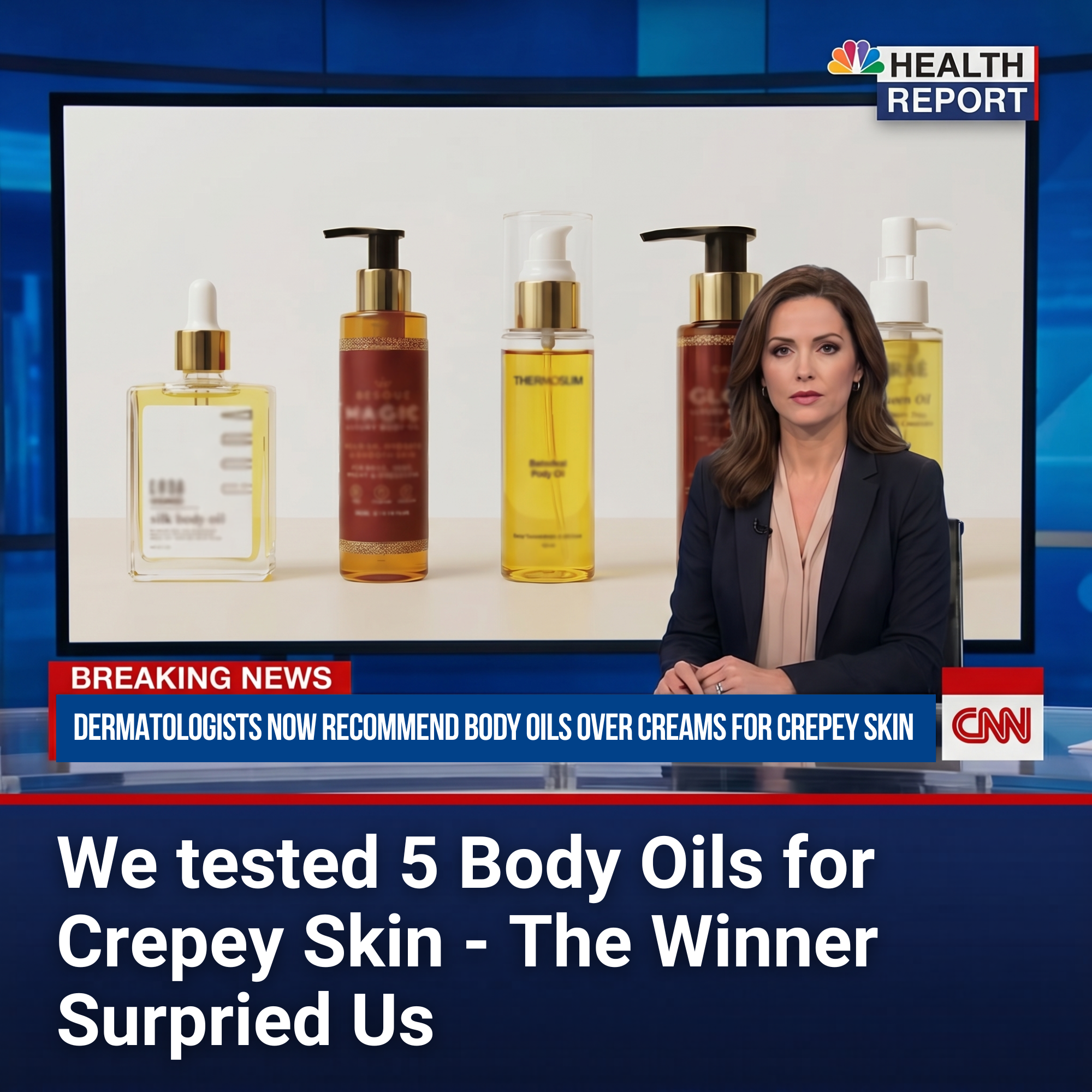 HealthyClub Facebook ad: Top 5 Body Oils for Crepey & Dry Skin of 2026