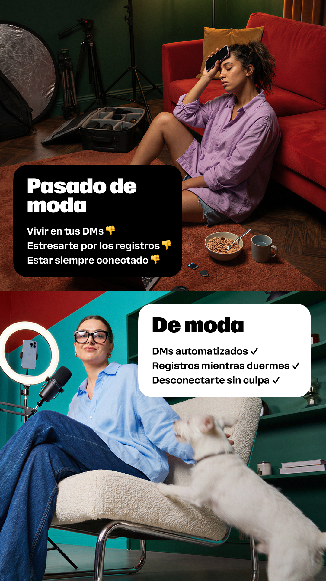 Manychat Facebook ad