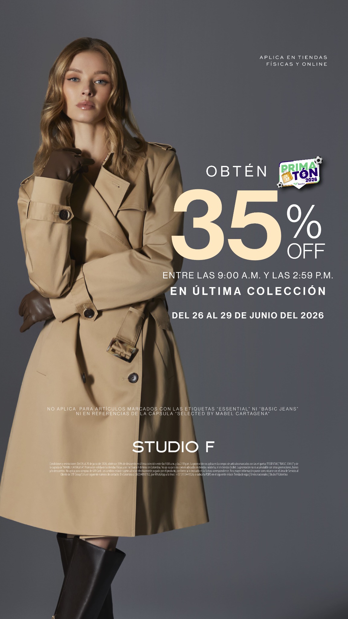 Studio F Colombia Facebook ad