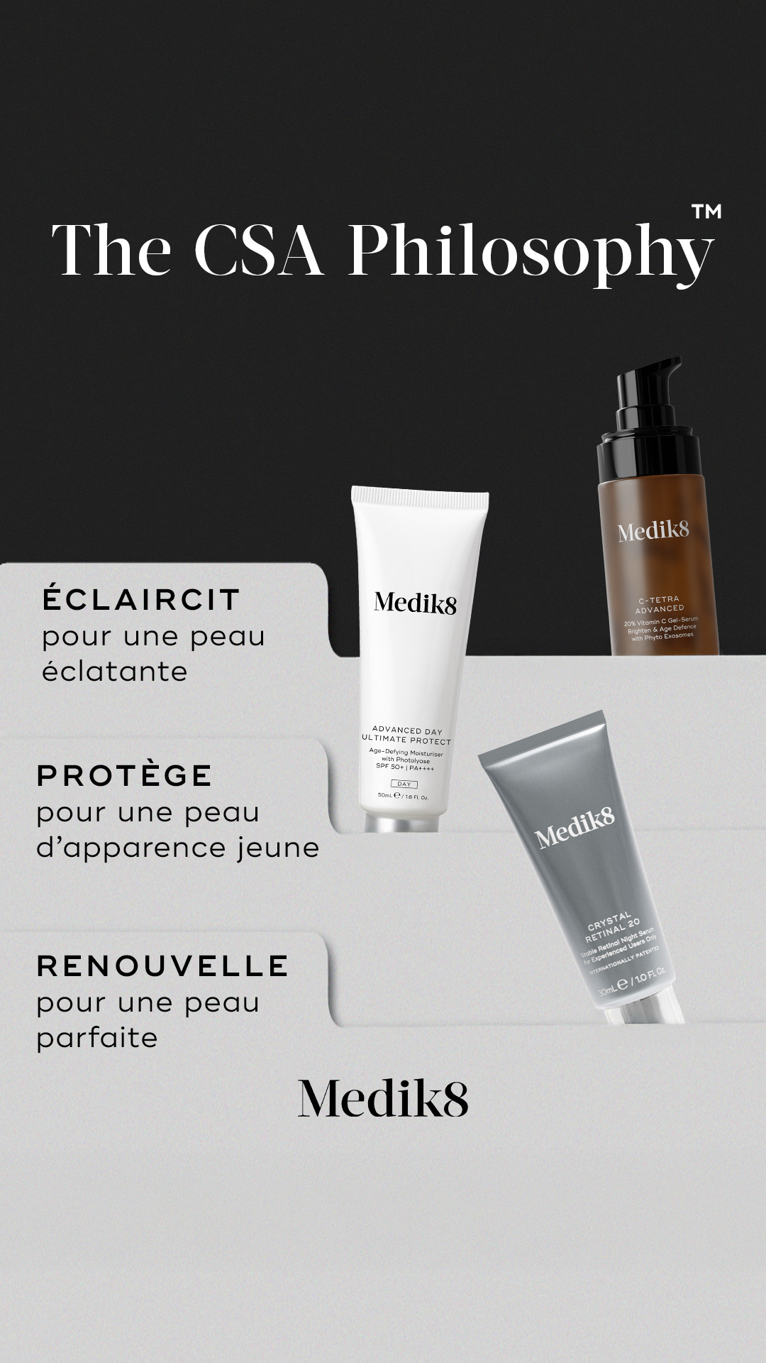 Medik8 Facebook ad