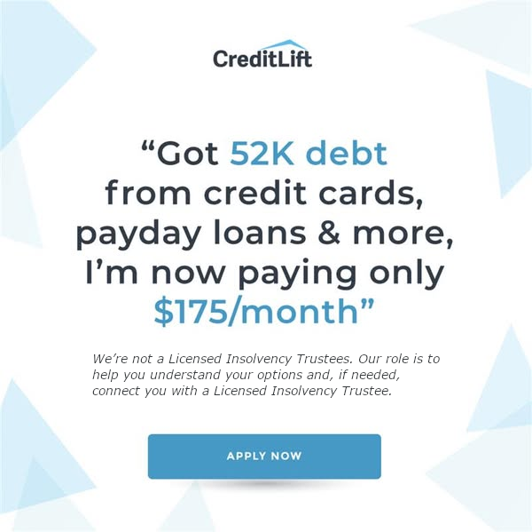 Jennifer at CreditLift Facebook ad