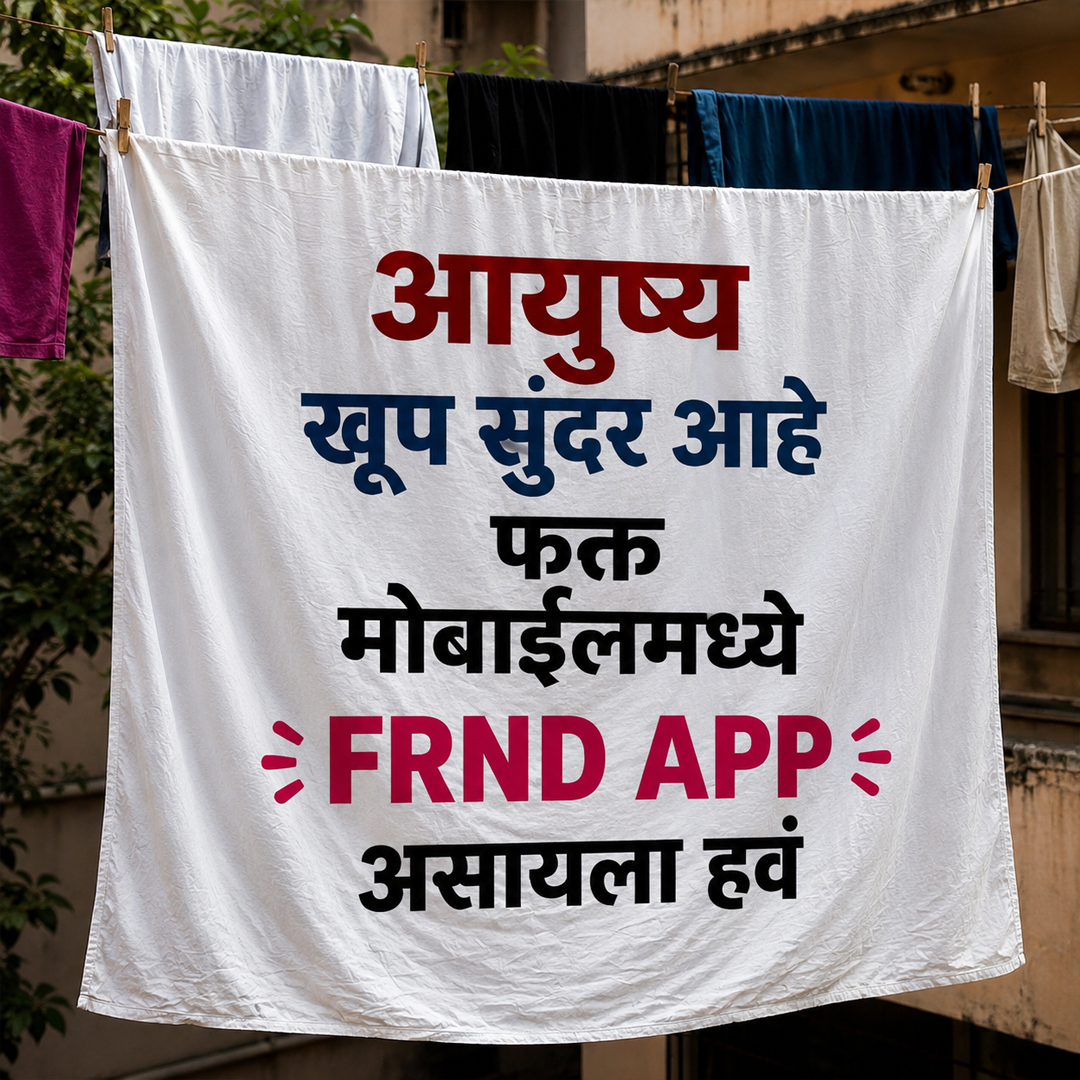 FRND Marathi Facebook ad
