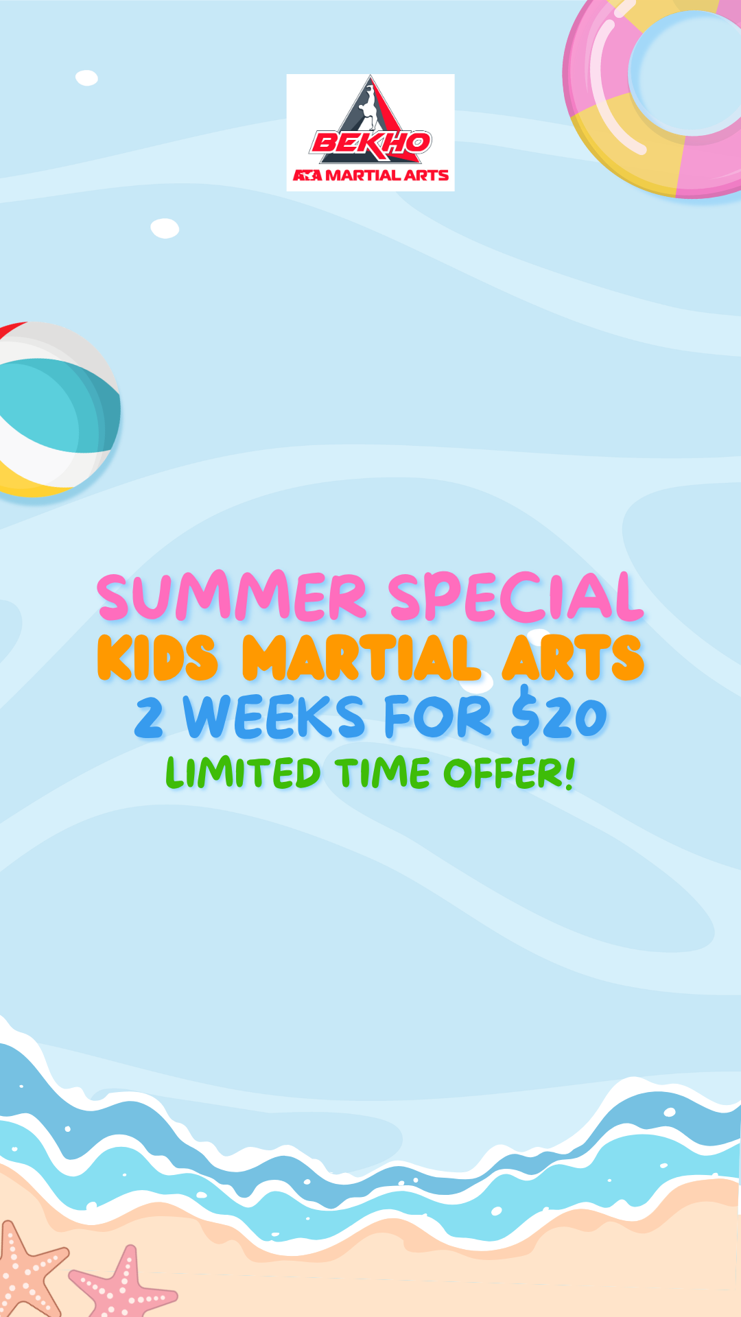 Bekho Martial Arts - Las Vegas Facebook ad