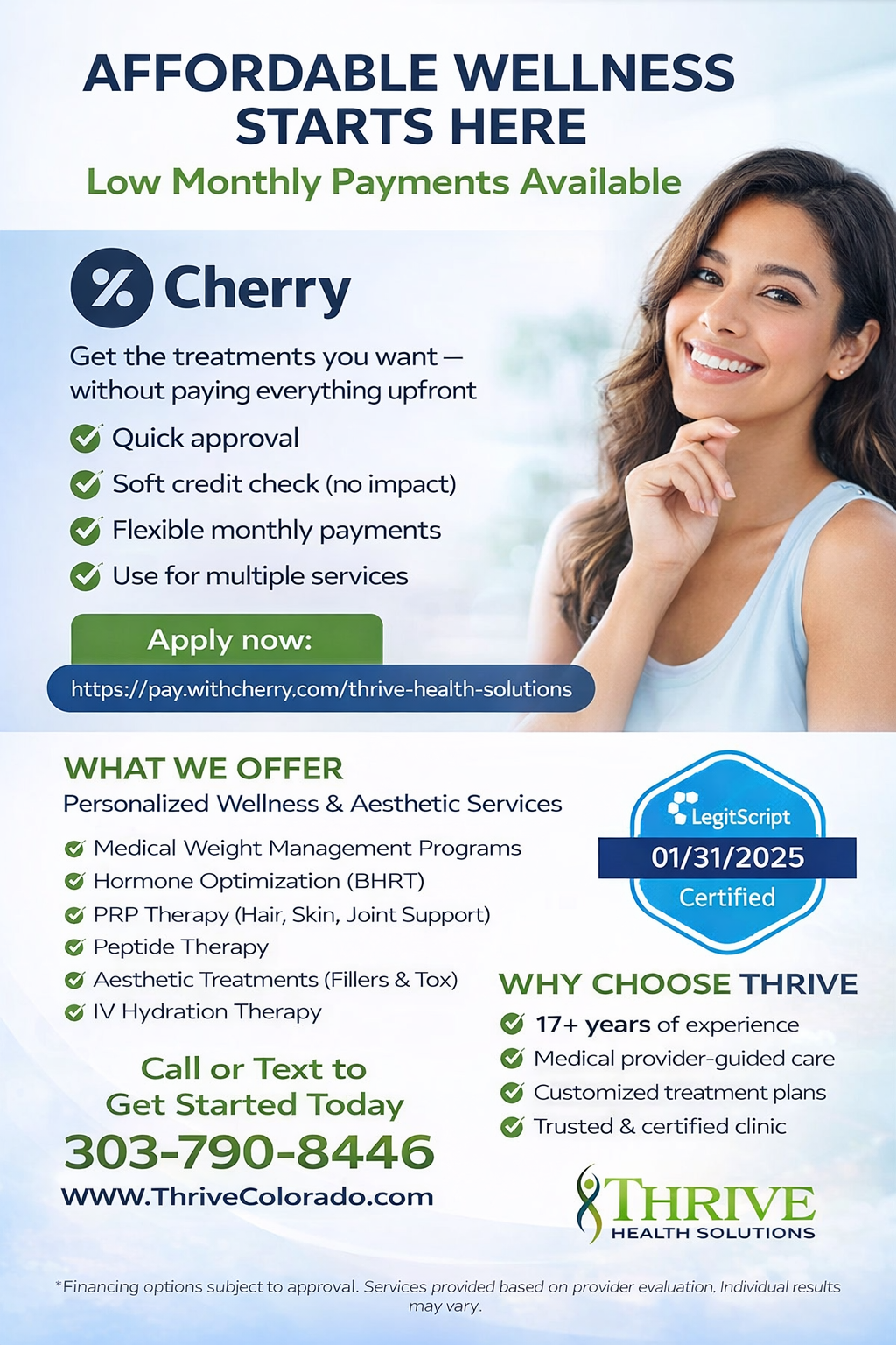 Thrive Health Solutions Facebook ad