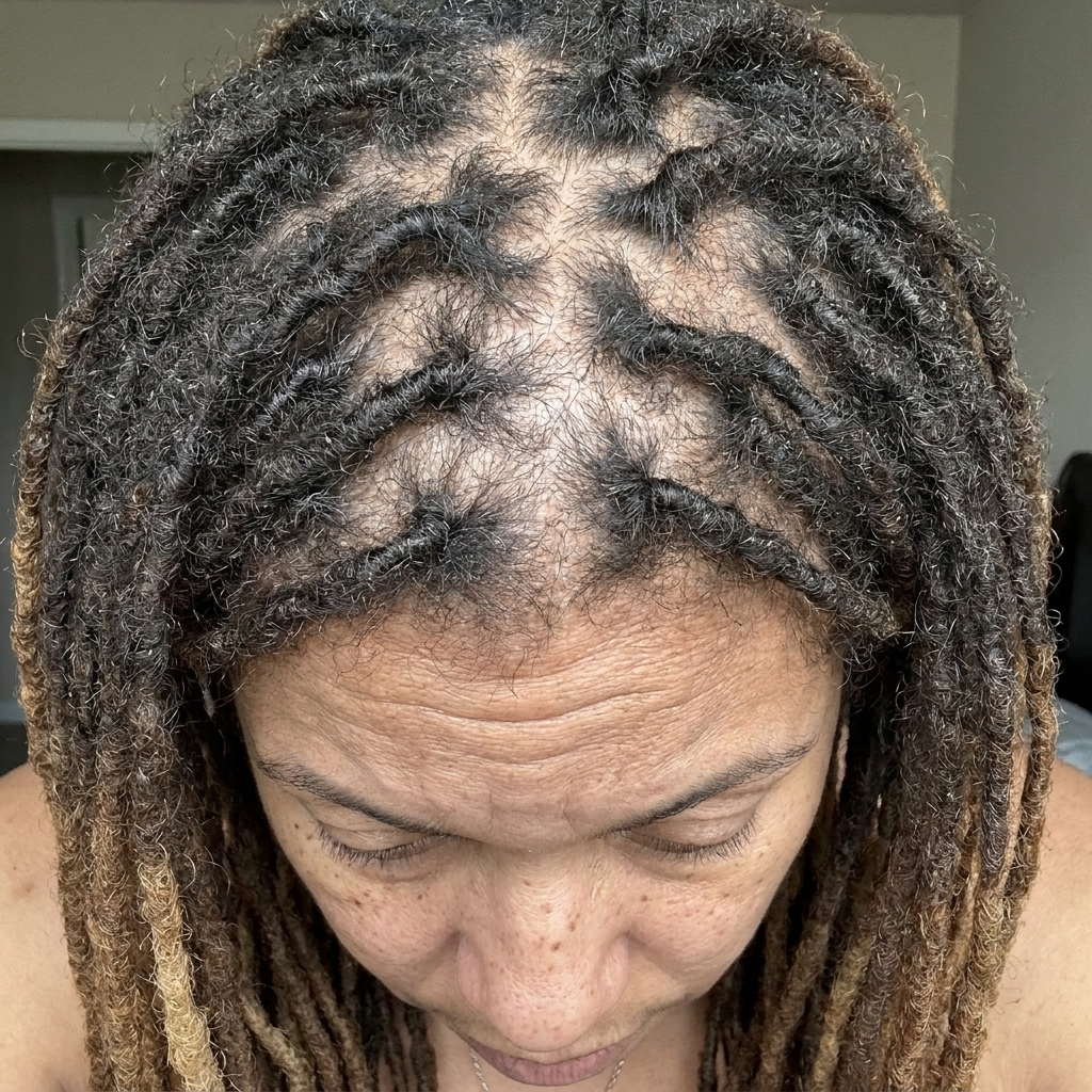 Keisha Thompson Facebook ad: Crown thinning after 50? Read this.