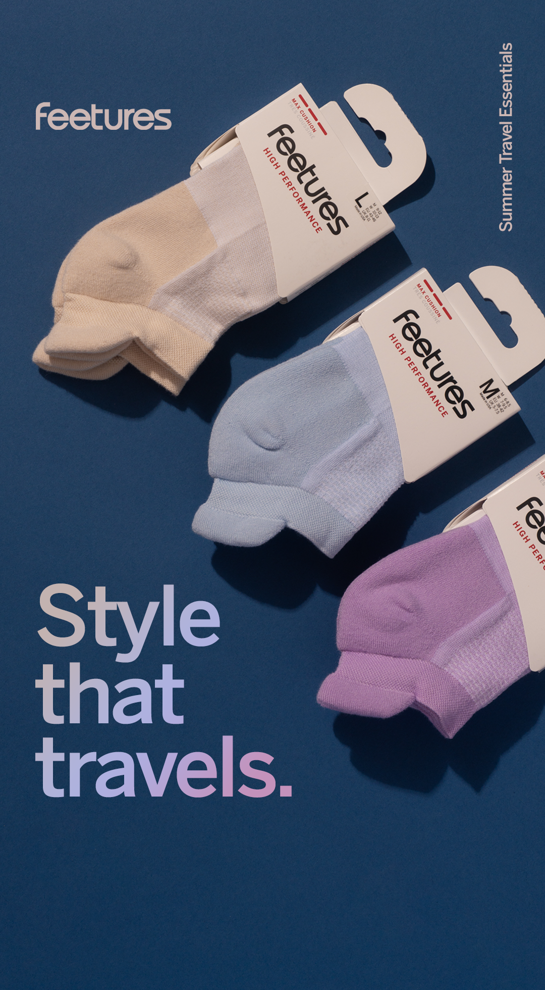Feetures Facebook ad