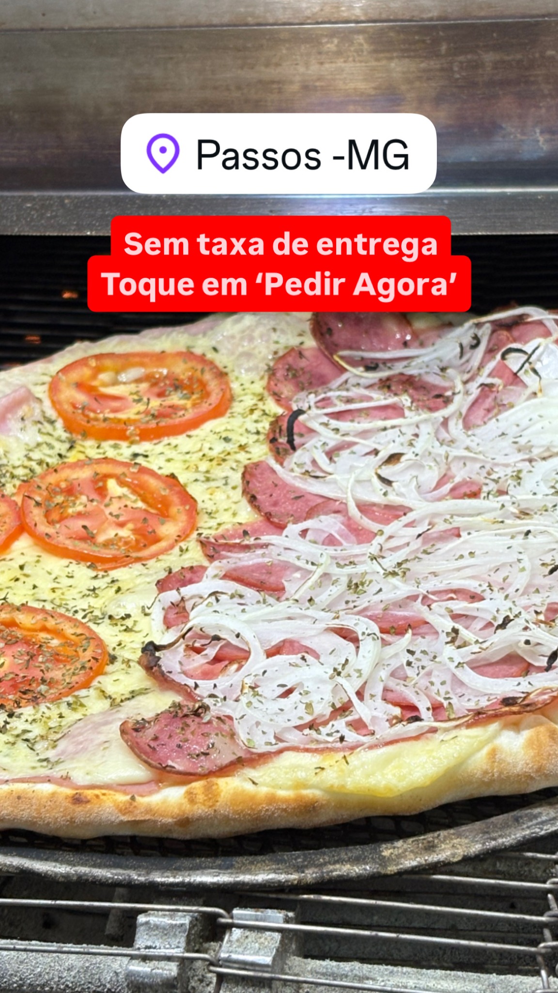 Gulart Pizzas - Passos - MG Facebook ad: Sabor, qualidade e ENTREGA GRÁTIS!