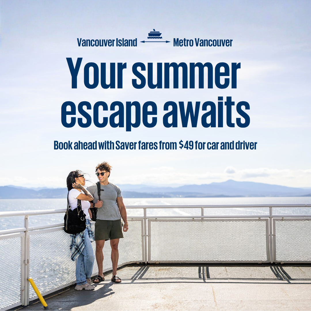 BC Ferries Facebook ad