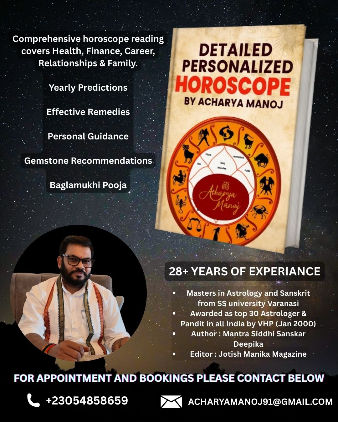 Astrology Mauritius Facebook ad: Get detailed Horoscope today!