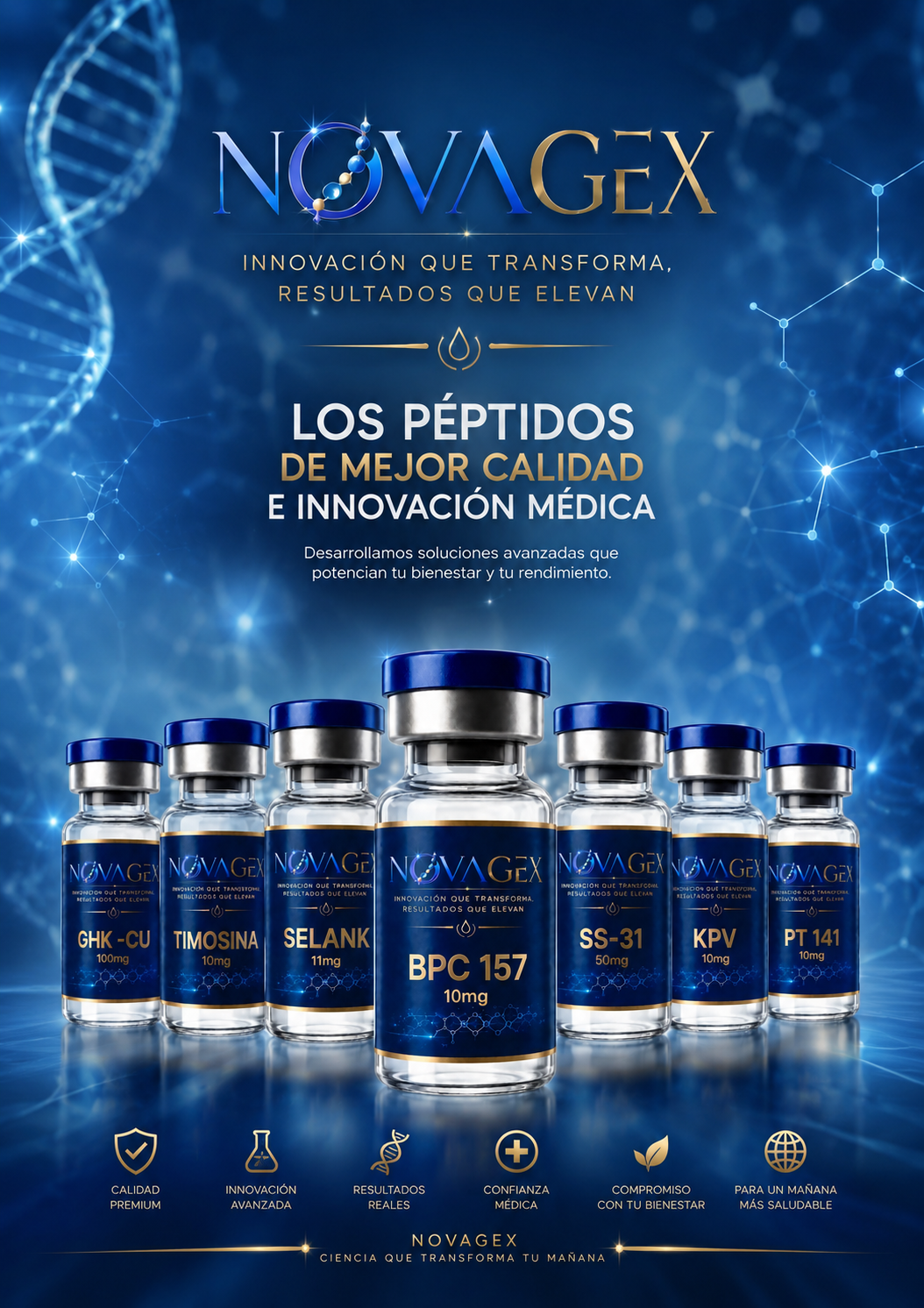 Novagex Peptidos Facebook ad