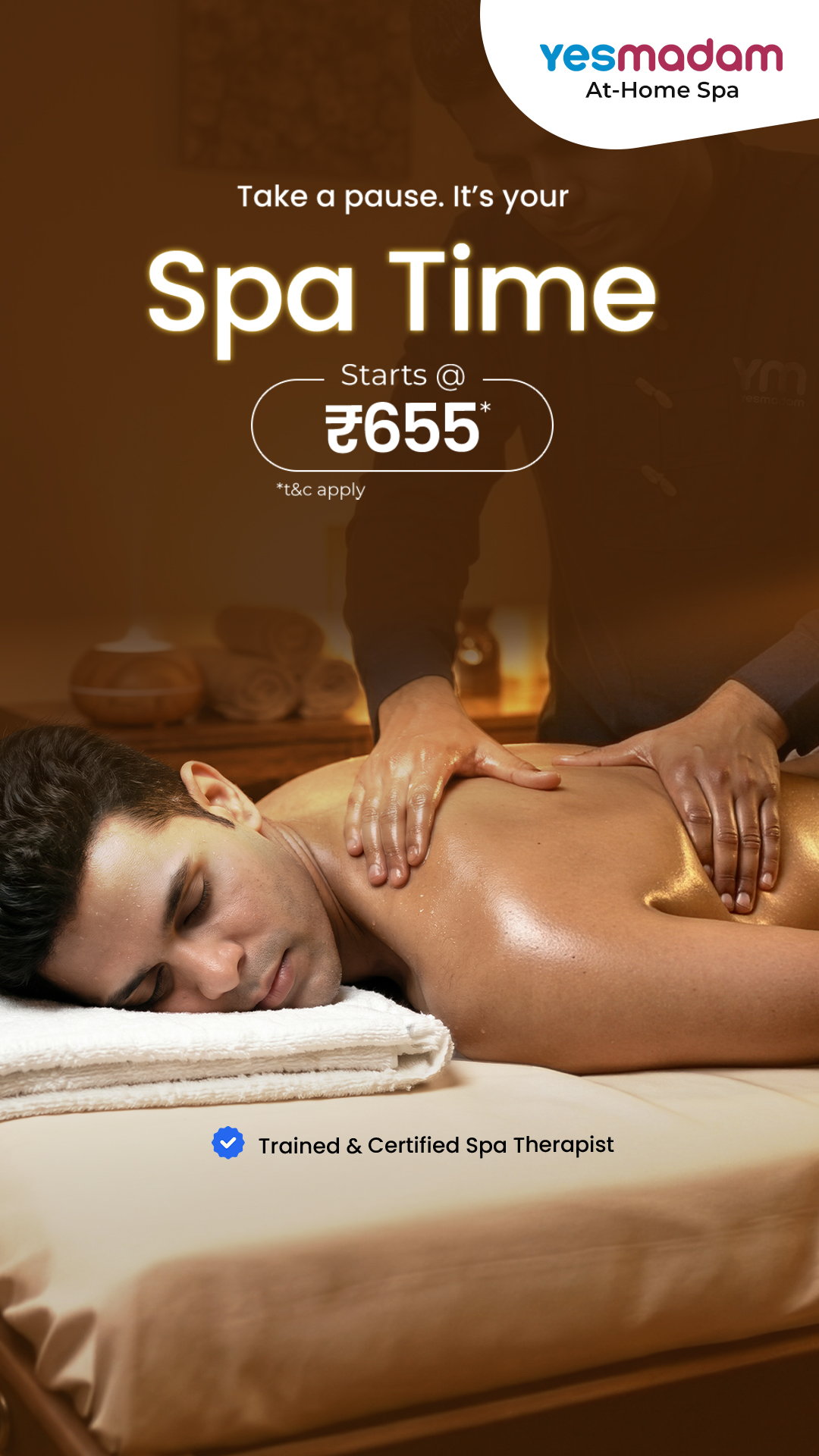 YesMadam App Facebook ad