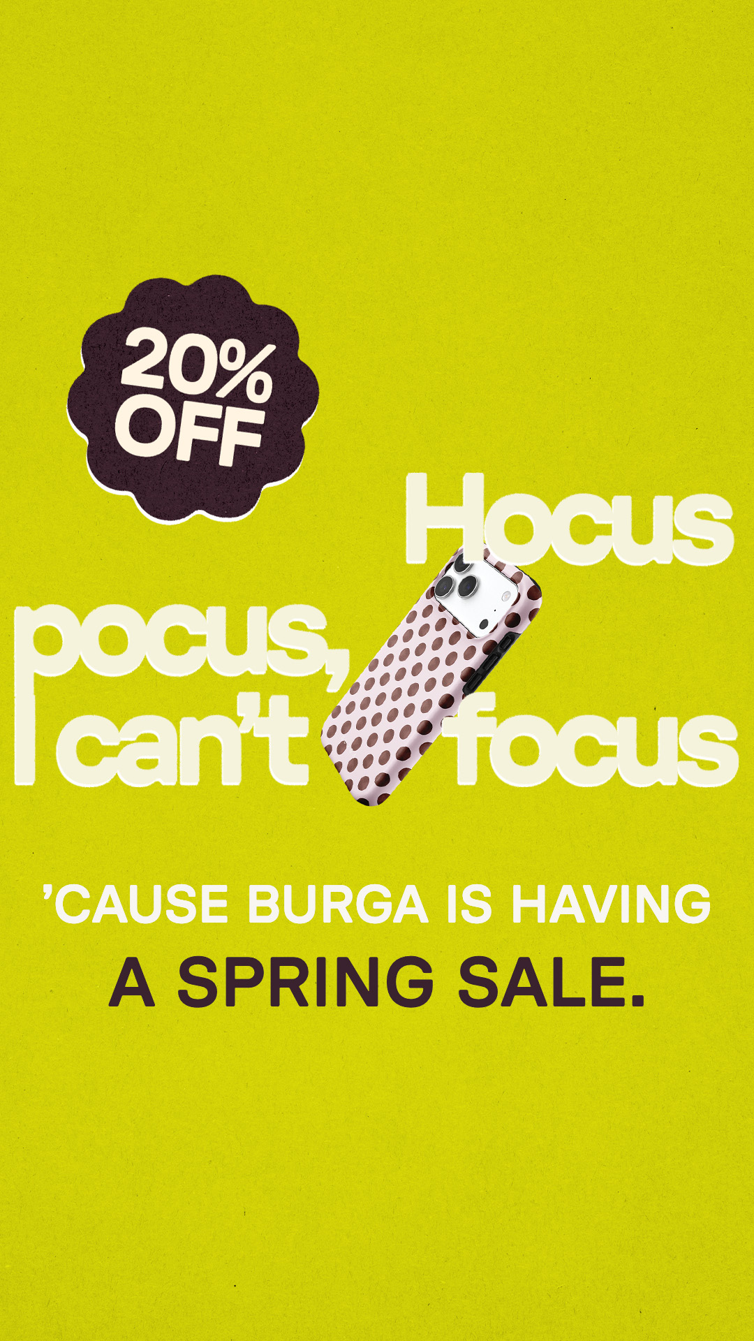 BURGA Global Facebook ad