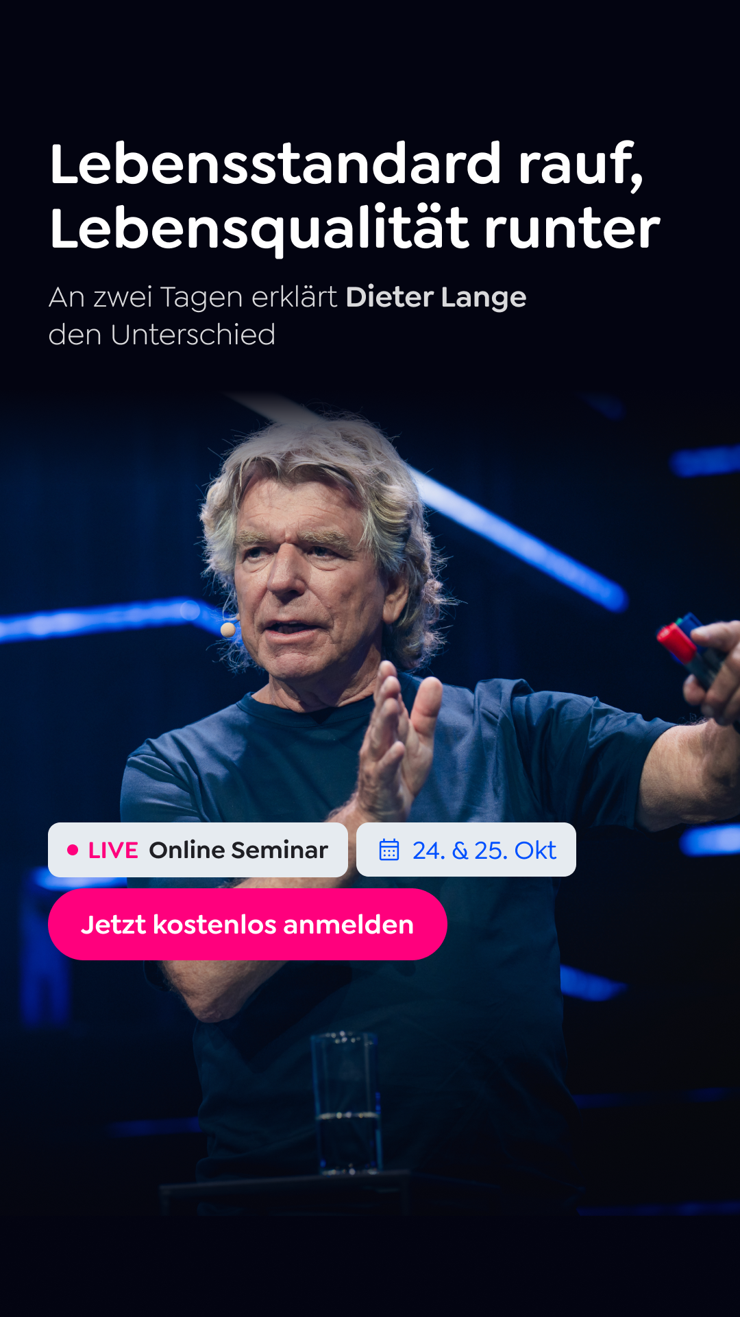 Greator Facebook ad: Online-Seminar am 24. + 25. Oktober