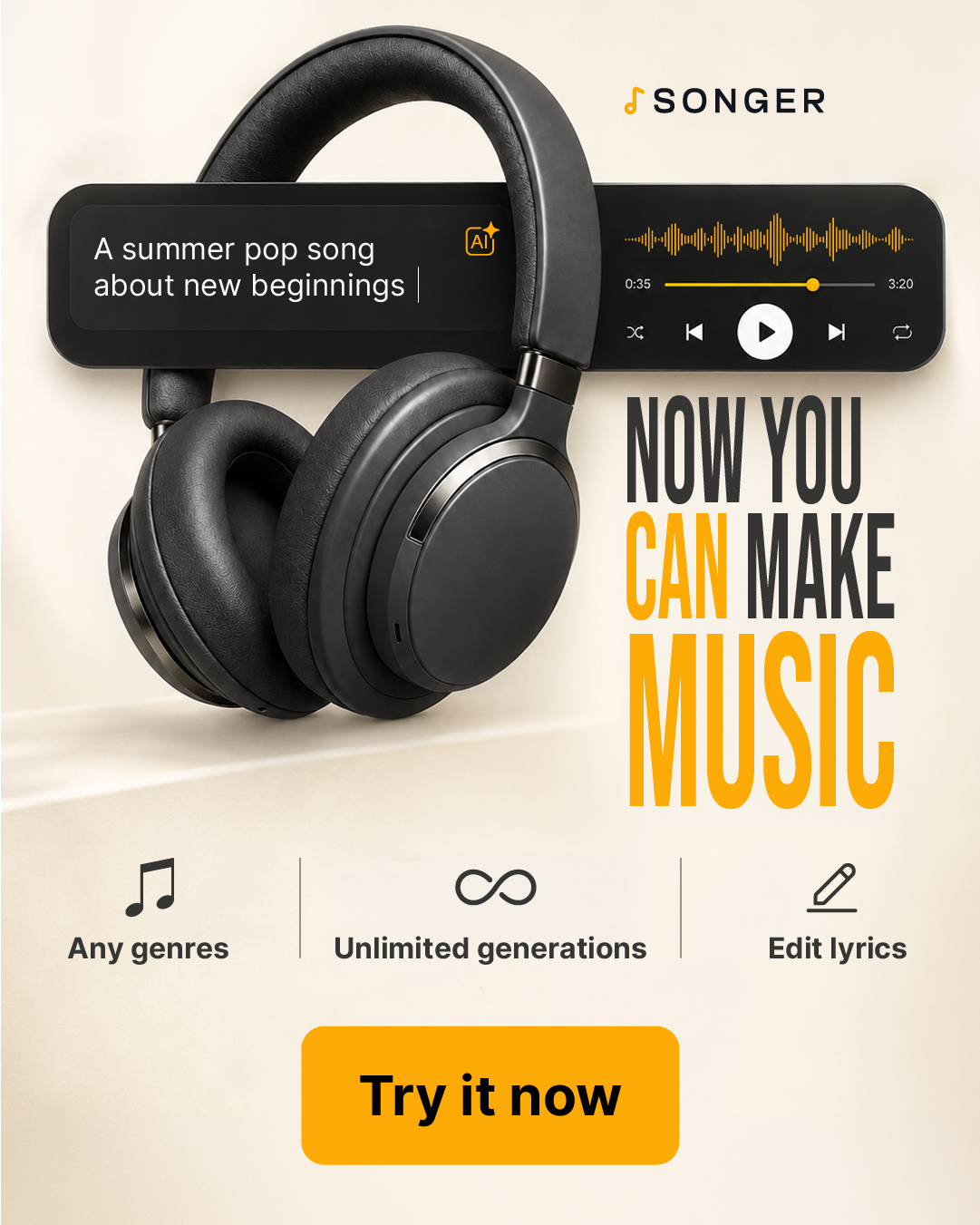 Songer Facebook ad