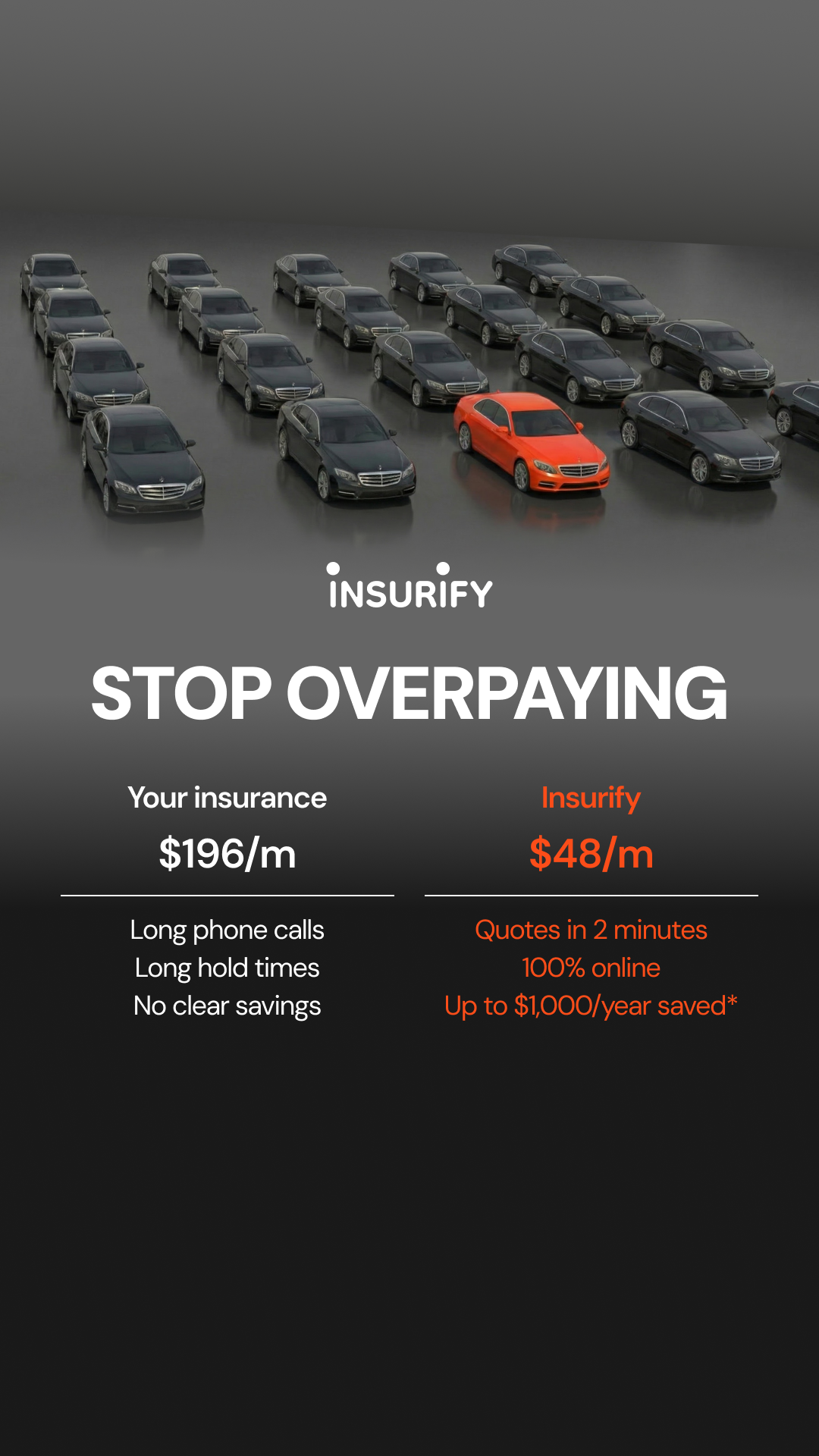 Insurify Facebook ad