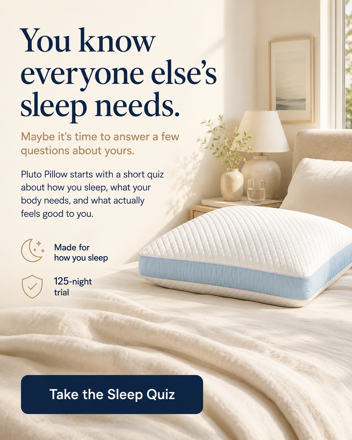 Pluto Facebook ad