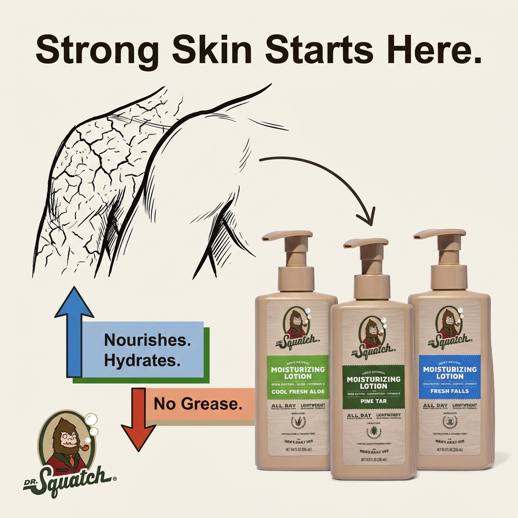 Dr. Squatch Facebook ad