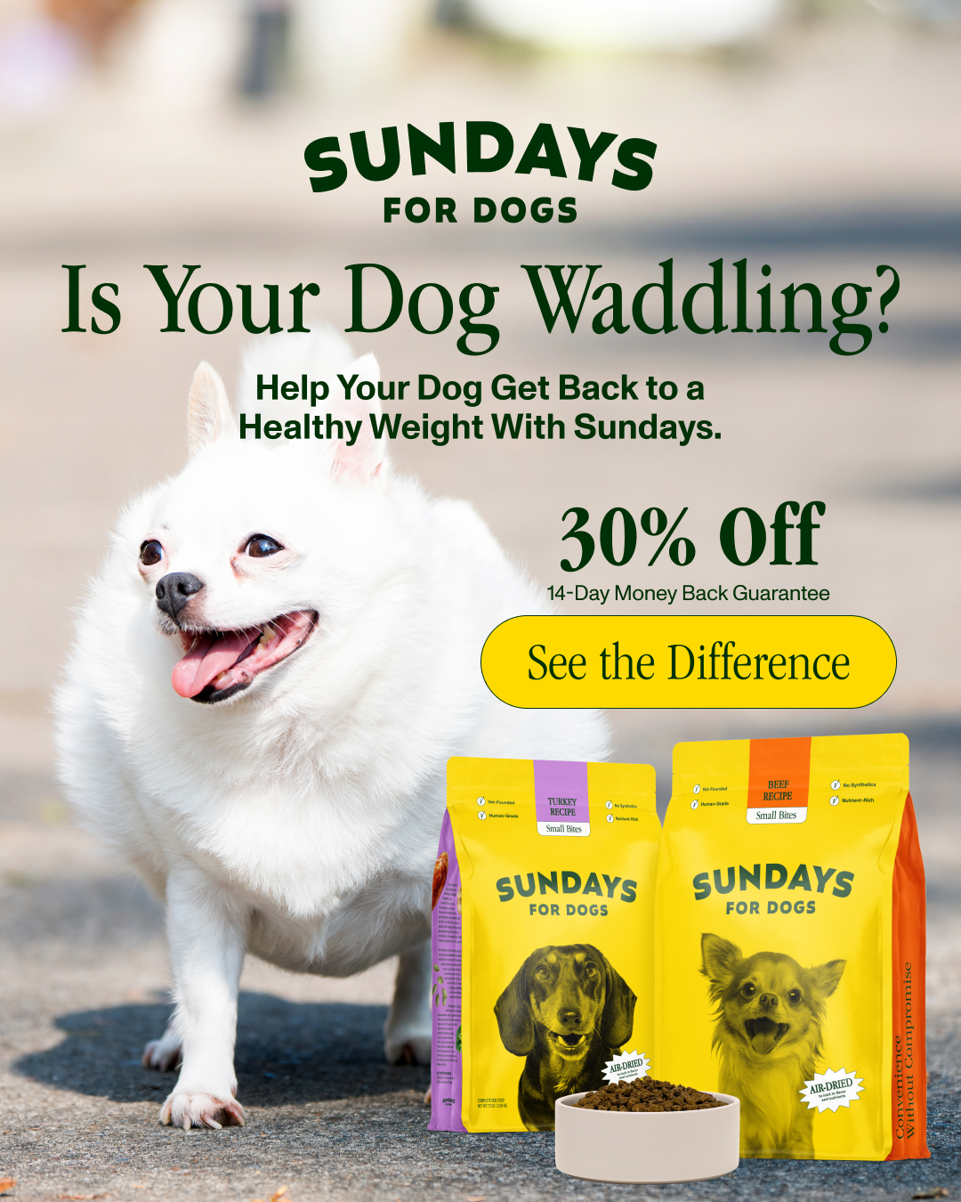 Sundays Facebook ad