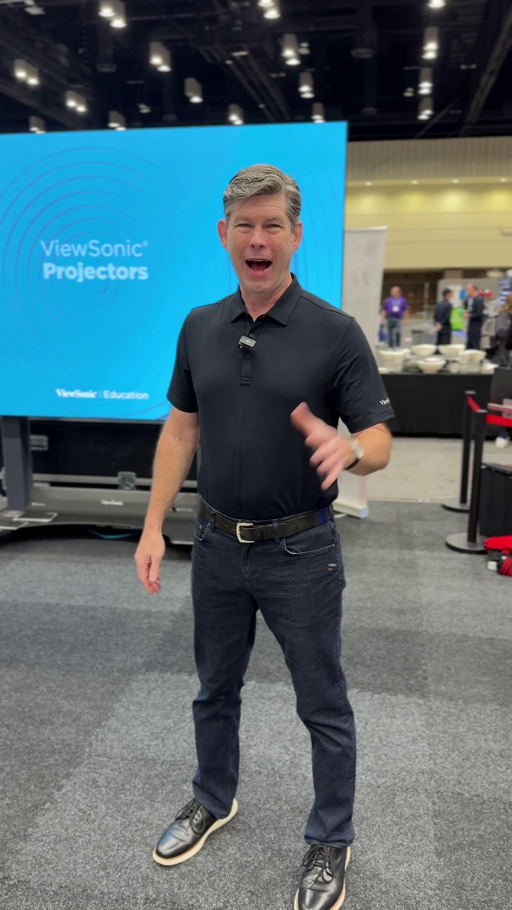 ViewSonic Education North America Facebook ad: ViewSonic VP of Education Sales, Jason Webster, walks…