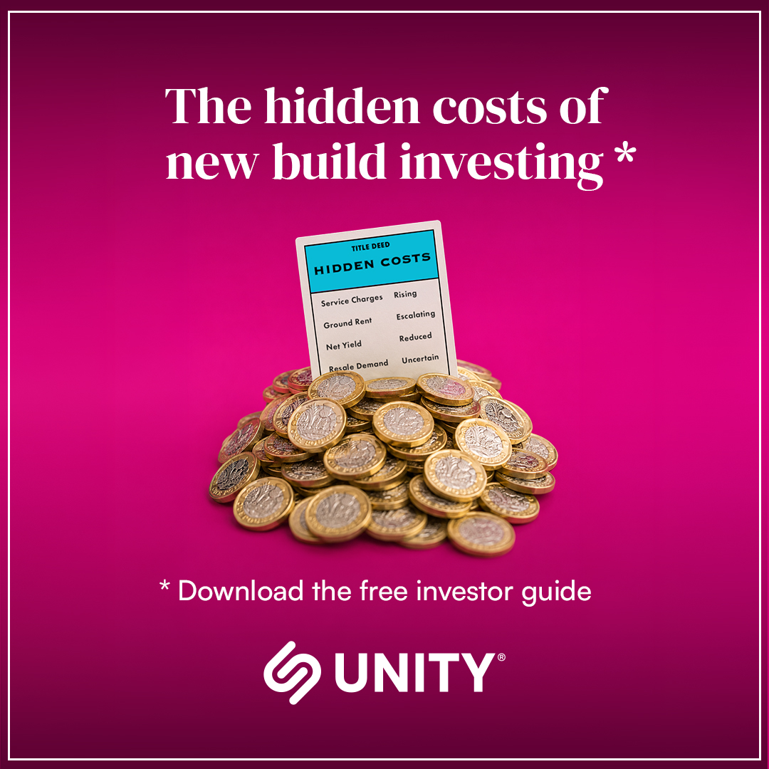 Unity Property Investment Facebook ad: Hidden Risks of New Build Property