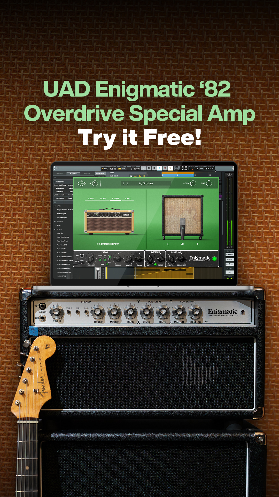 Universal Audio Facebook ad