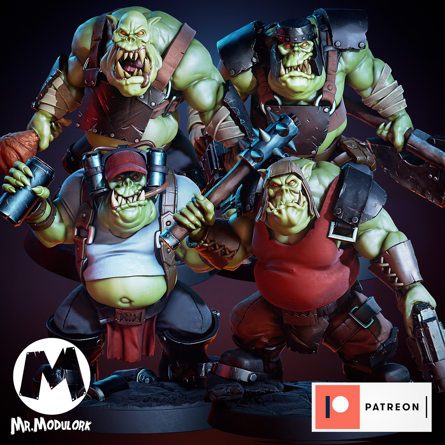 MrModulork Facebook ad: APRIL RELEASE 1/5 - XXL LADZ