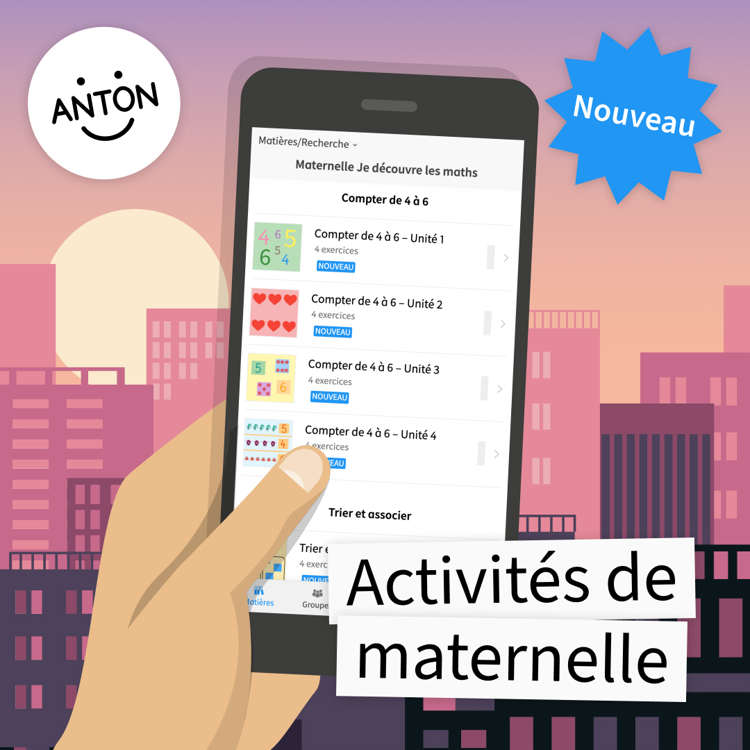 ANTON - L’appli gratuite pour l’école primaire Facebook ad