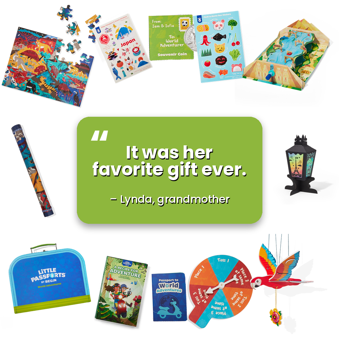 Little Passports Facebook ad