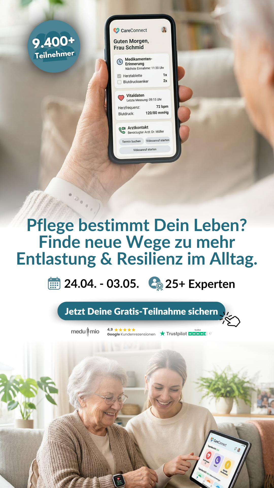 Medumio - Wissen, was hilft. Wissen, das hilft. Facebook ad