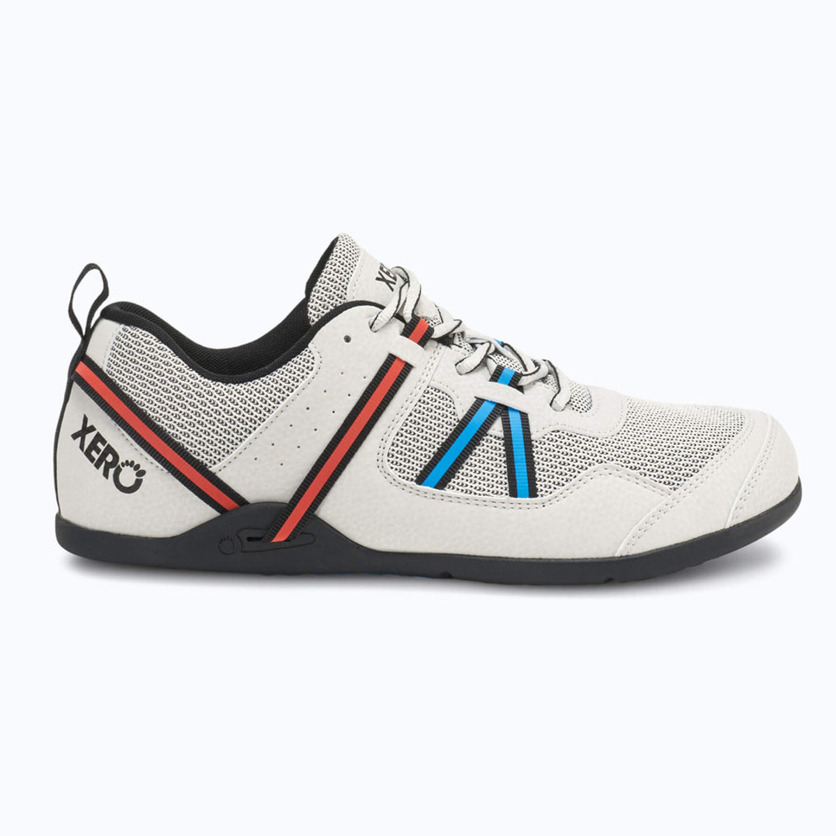 Xero Shoes EU Facebook ad: Step into barefoot comfort-no laces, no hassle.