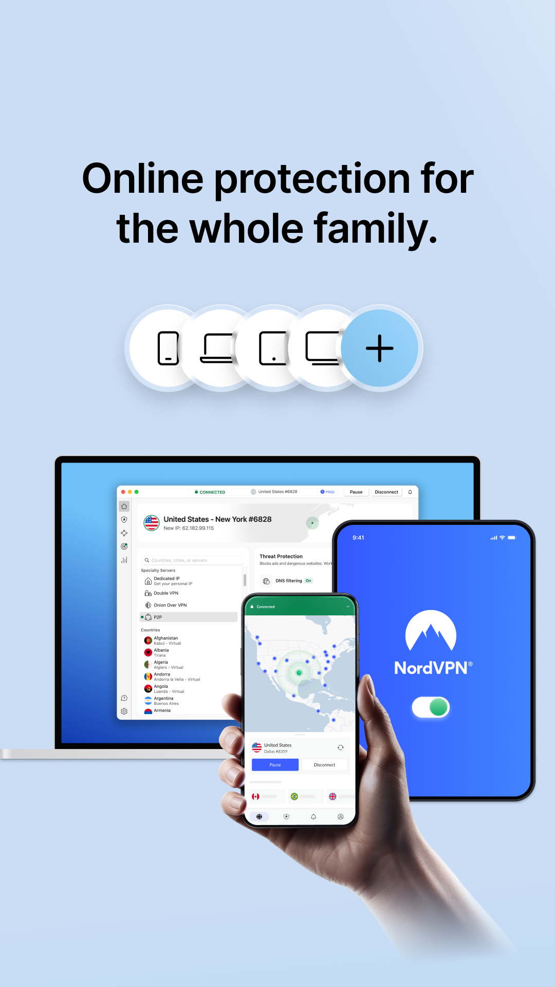 NordVPN Facebook ad from Feb 26, 2026