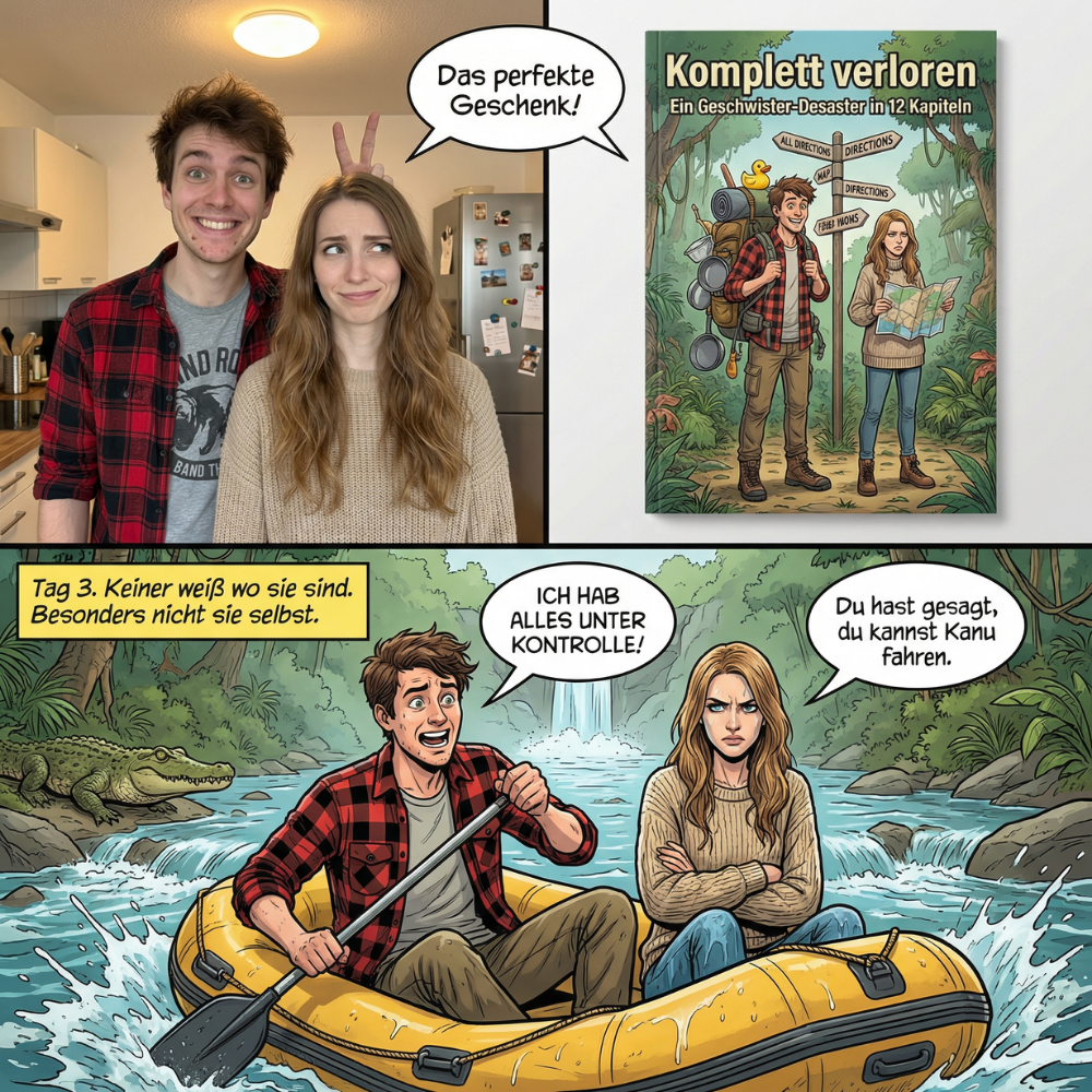 MeComic Facebook ad: Dein eigener Comic wartet auf dich