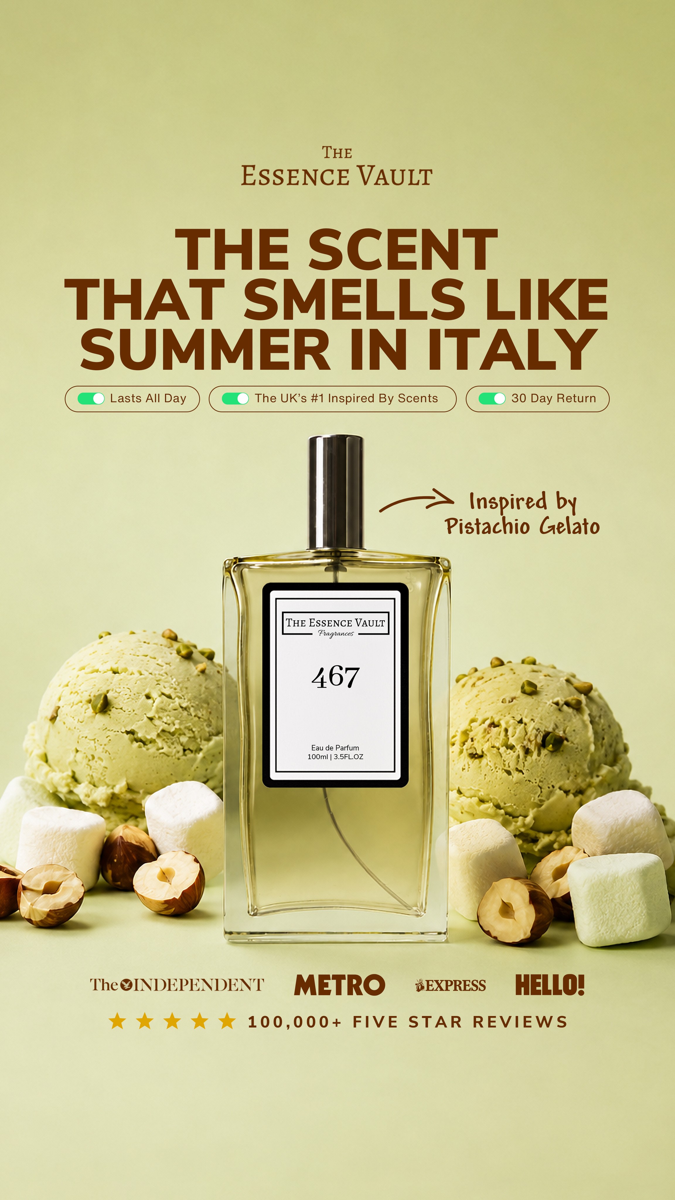 The Essence Vault Facebook ad