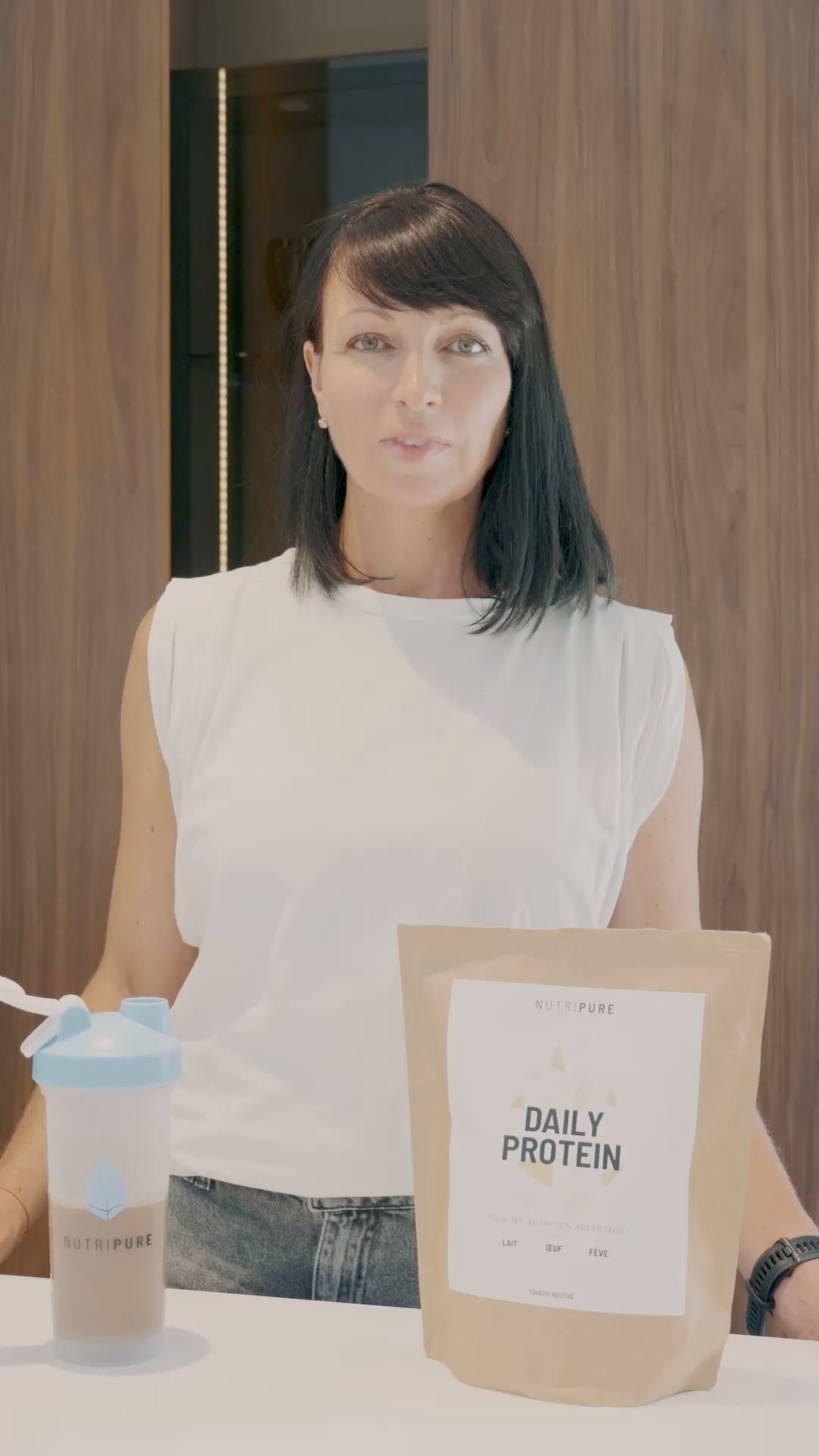 Nutripure Facebook ad: Nouveau: La Protéine du Quotidien accessible à Tous!