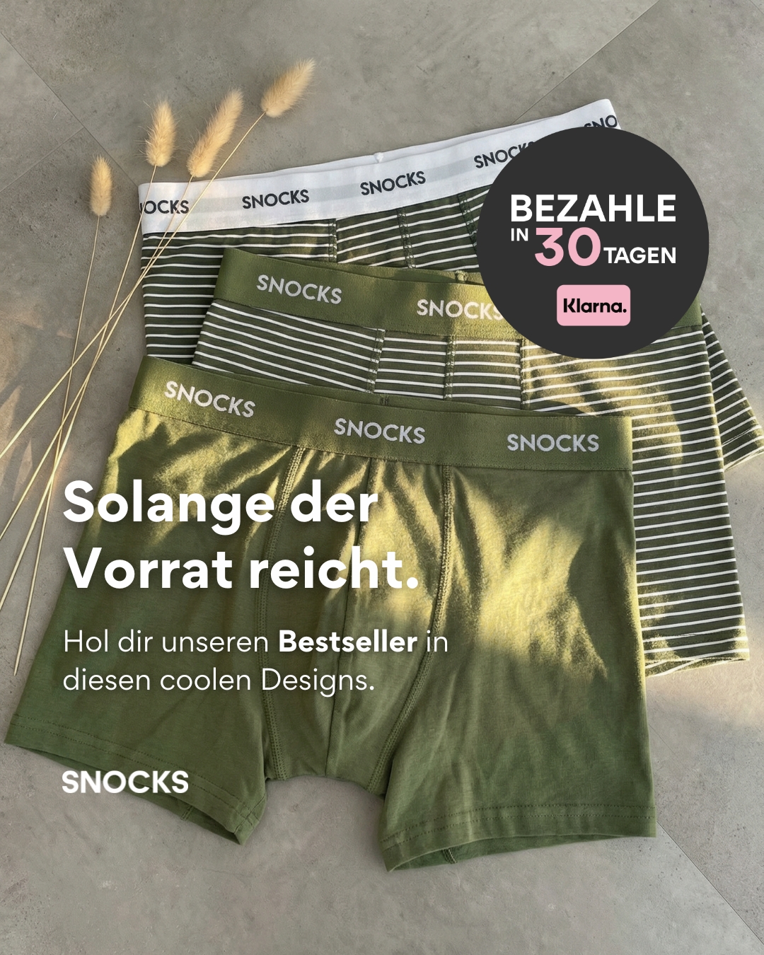 Snocks Facebook ad