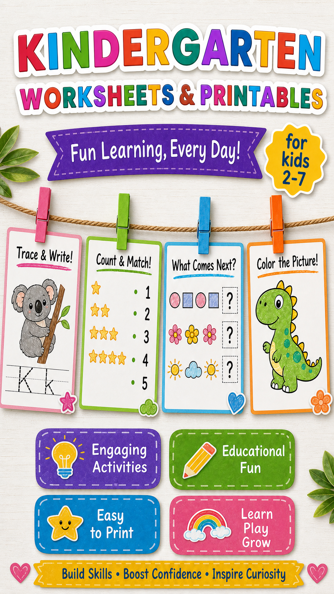 LogicLike Kids: ABC, Reading, Tracing Facebook ad
