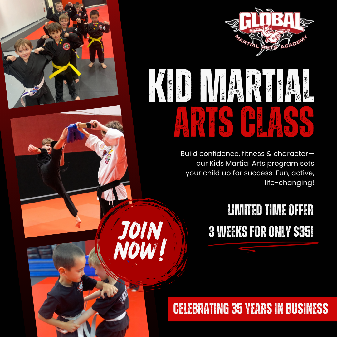Global Martial Arts & Fitness Facebook ad