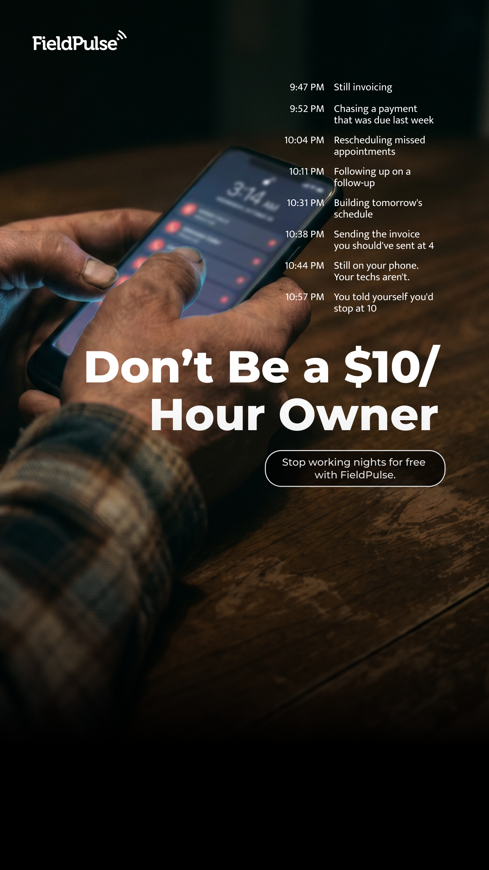FieldPulse Facebook ad