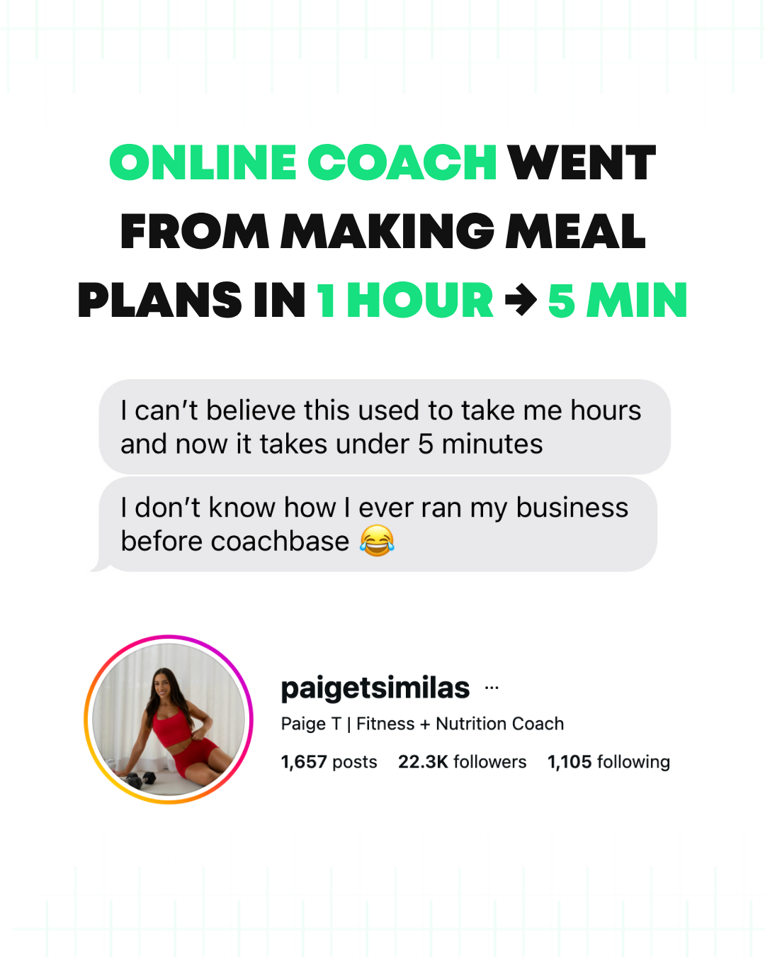 Coachbase Facebook ad from Mar 31, 2026