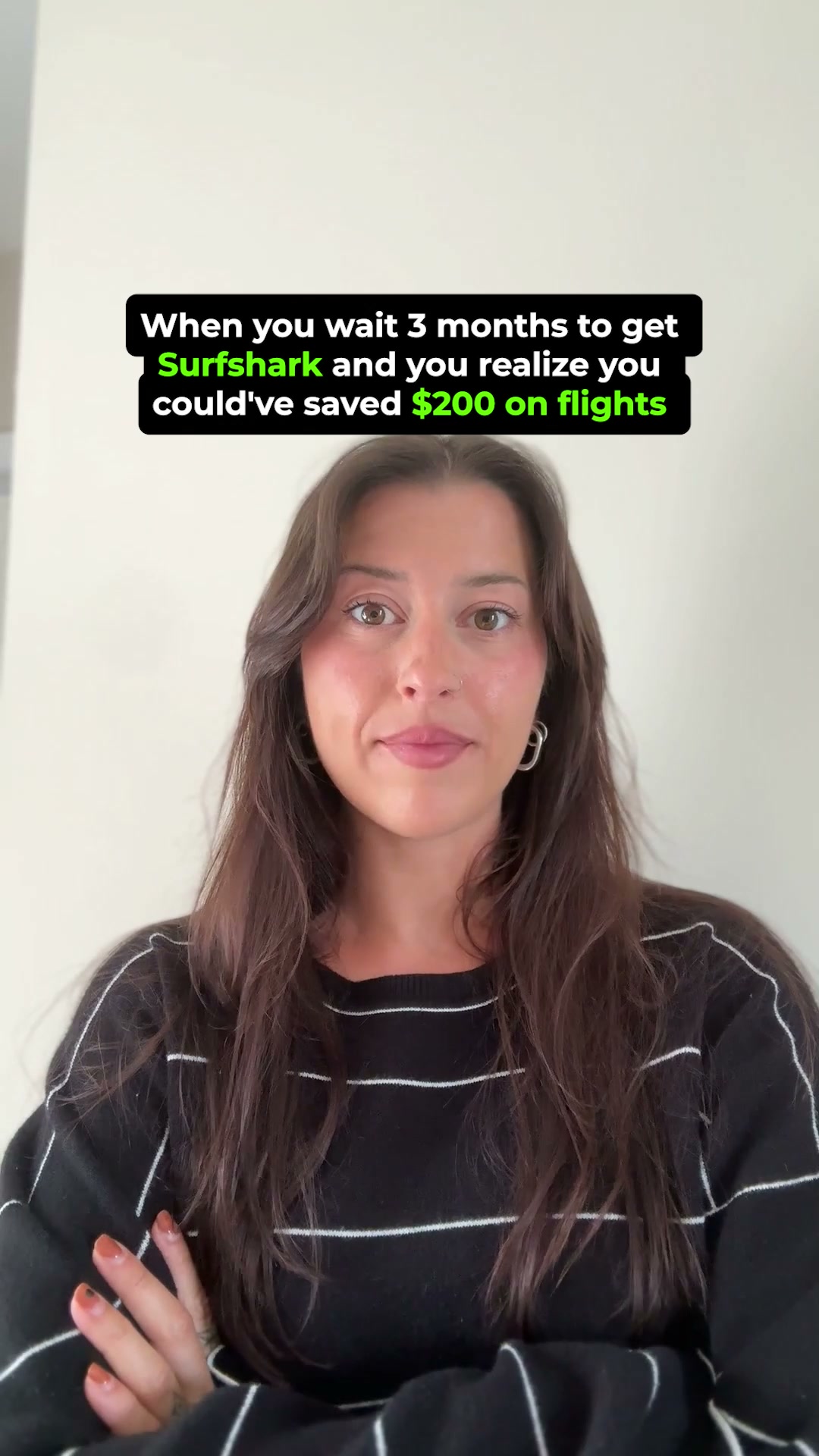 Surfshark Facebook ad: Surfshark up to 85% off + 3 months extra