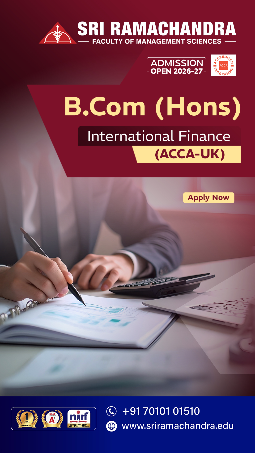 Sri Ramachandra Institute of Higher Education And Research Facebook ad