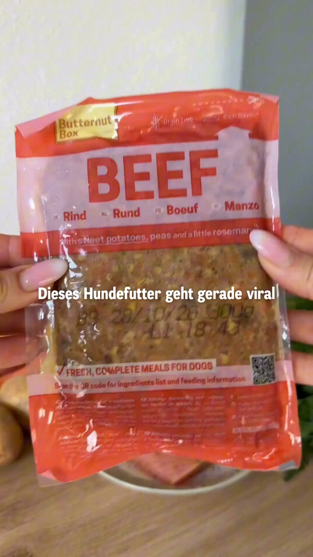Butternut Box Deutschland Facebook ad from Aug 3, 2026
