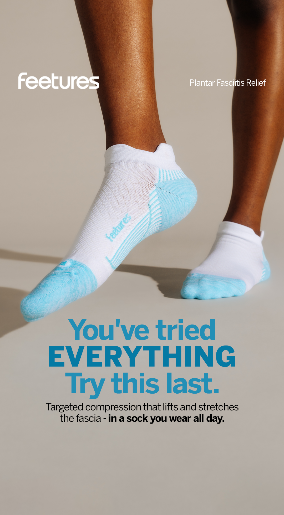 Feetures Facebook ad