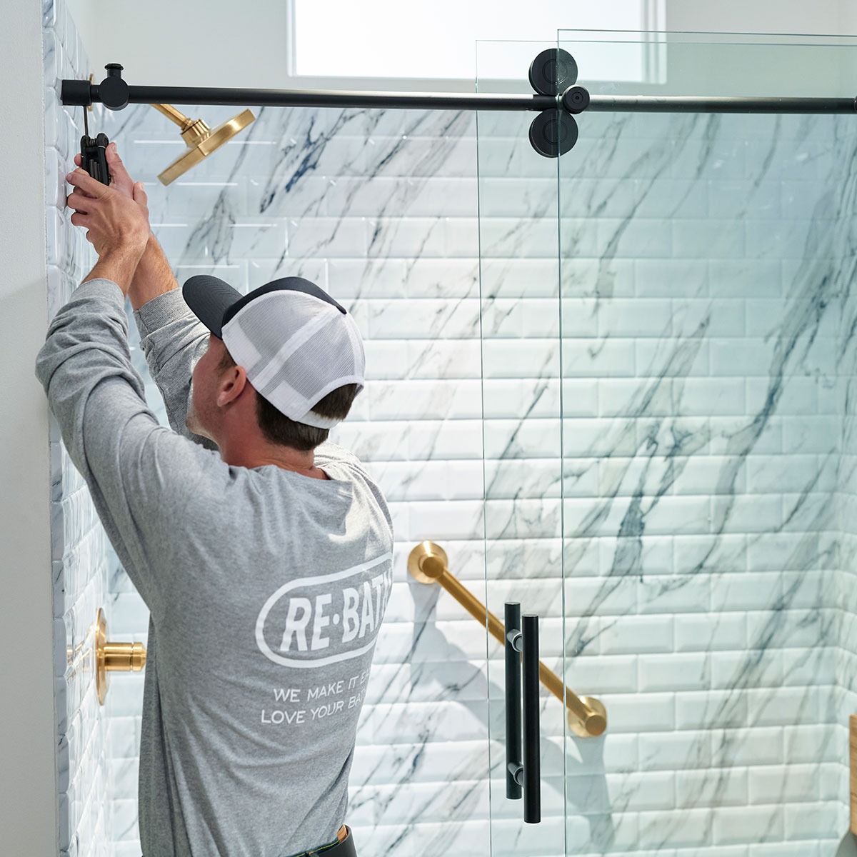 Re-Bath Cherry Hill Facebook ad: $1500 Off Complete Bathroom Remodel