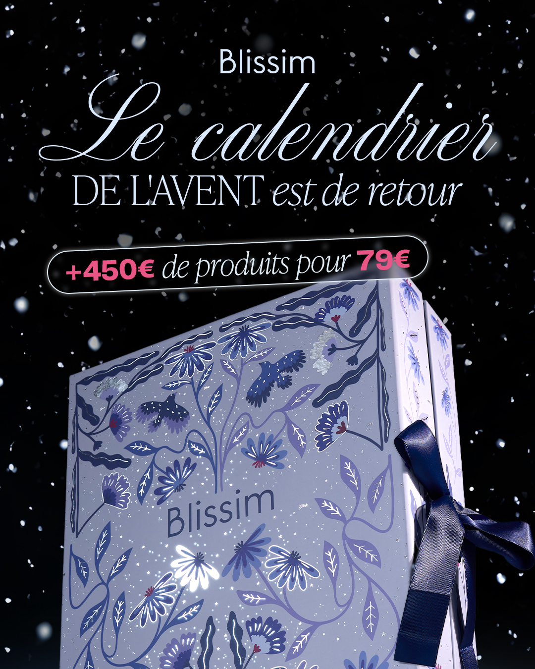 Blissim Facebook ad: +450€ de beauté
