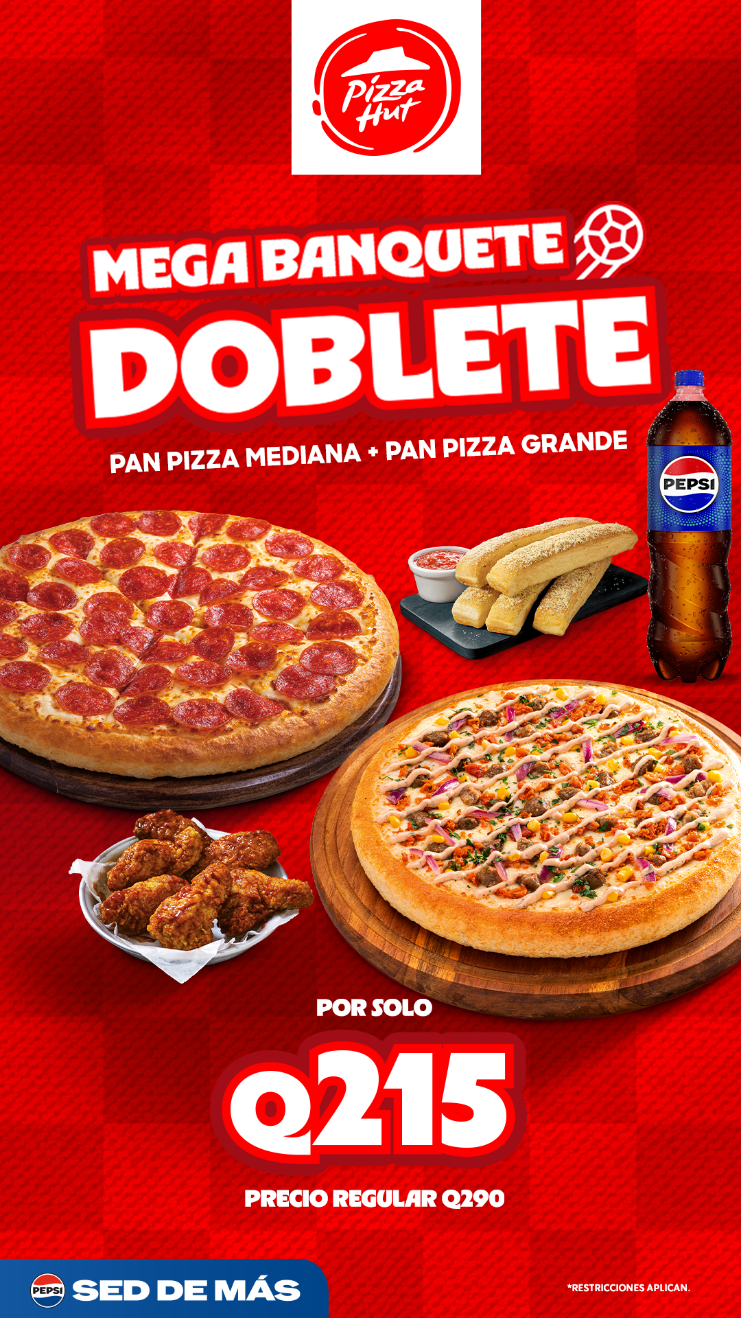Pizza Hut Guatemala Facebook ad